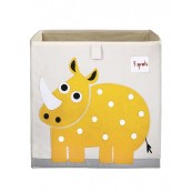 3 Sprouts - Contenitore Portaoggetti  - Compatibile con scaffali Ikea Kallax e EKET! - Disegno: Volpe