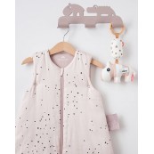 Done by Deer - Sacco Nanna Invernale, 90 cm - TOG 2.5, Dreamy Dots - Colore: Bianco