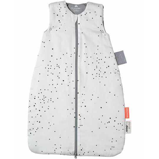 Done by Deer - Sacco Nanna Invernale, 90 cm - TOG 2.5, Dreamy Dots - Colore: Bianco