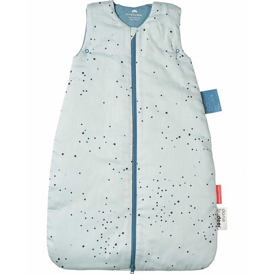 Done by Deer - Sacco Nanna Invernale, 90 cm - TOG 2.5, Dreamy Dots - Colore: Bianco
