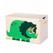 3 Sprouts - Baule Portagiochi  - Riordina la Cameretta con Fantasia - Disegno: Leone