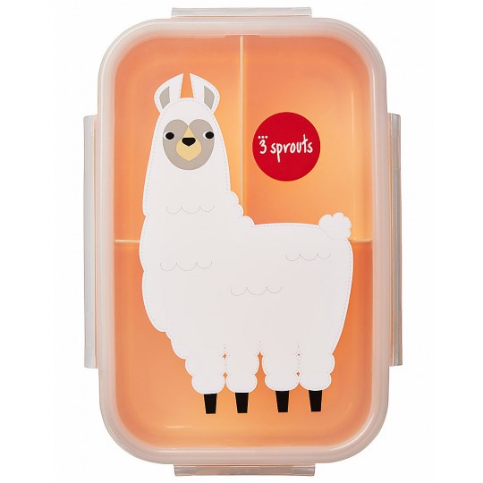 3 Sprouts - Porta Pranzo Bento 3 Scomparti - Disegno: Lama