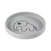 Done by Deer - Piatto in Silicone Alimentare - Colore: Grigio