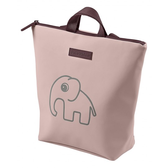 Done by Deer - Borsa Zaino Impermeabile Elphee - Fatta con bottiglie di plastica riciclate! - Colore: Rosa