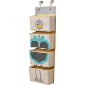 3 Sprouts -  Organizer da Muro con Ganci - Disegno: Struzzo