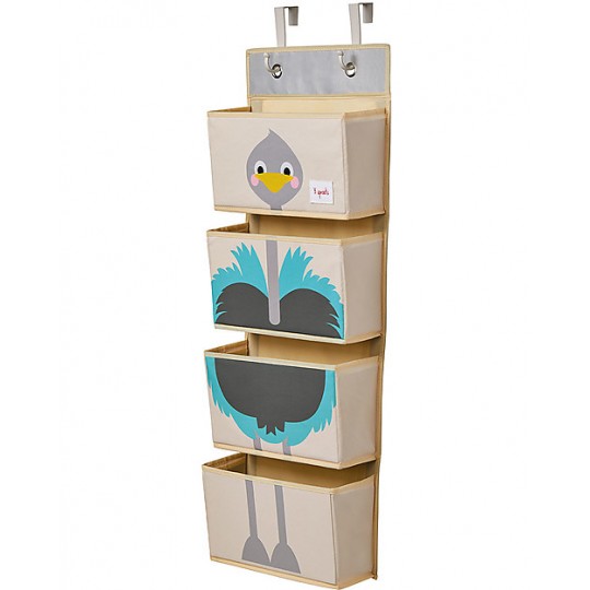 3 Sprouts -  Organizer da Muro con Ganci - Disegno: Struzzo