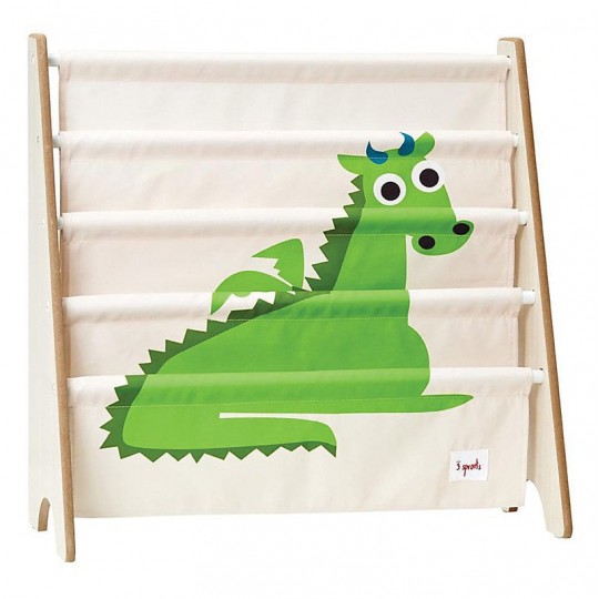 3 Sprouts - Libreria Frontale Montessoriana per Bambini - Disegno: Drago