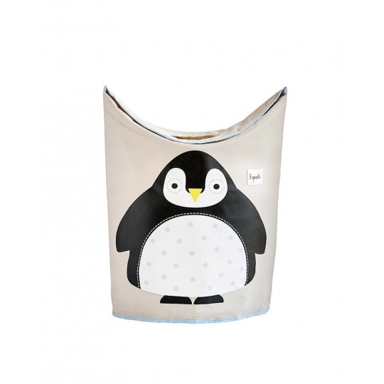3 Sprouts - Portabiancheria - Disegno: Pinguino Nero