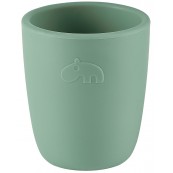Done by Deer - Bicchiere Mini Mug - 100% Silicone Alimentare - Colore: Verde