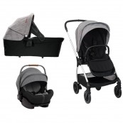 Nuna - passeggino trio Triv con Arra - Colore Nuna: sapphire