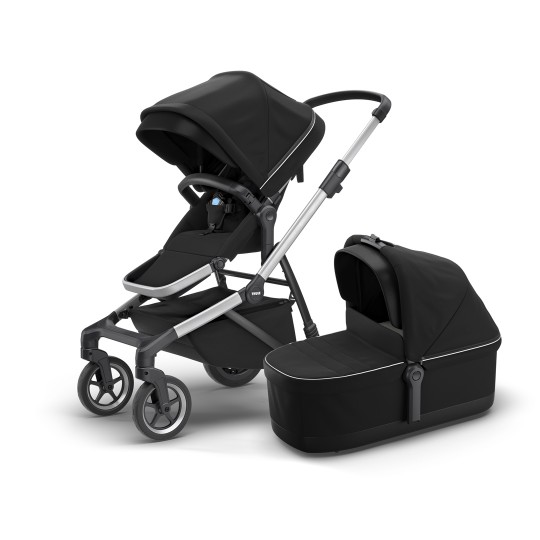 Duo passeggino Thule Sleek + Thule Bassinet (Passeggino + navicella) - Colore Thule: Midnight black