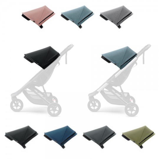 Thule - Cappottina per passeggino Thule SPRING - Colore Thule: Grey melange