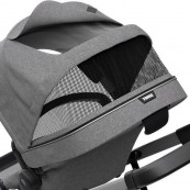 Duo passeggino Thule Sleek + Thule Bassinet (Passeggino + navicella) - Colore Thule: Grey melange