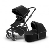 Duo passeggino Thule Sleek + Thule Bassinet (Passeggino + navicella) - Colore Thule: Grey melange