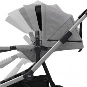 Duo passeggino Thule Sleek + Thule Bassinet (Passeggino + navicella) - Colore Thule: Grey melange