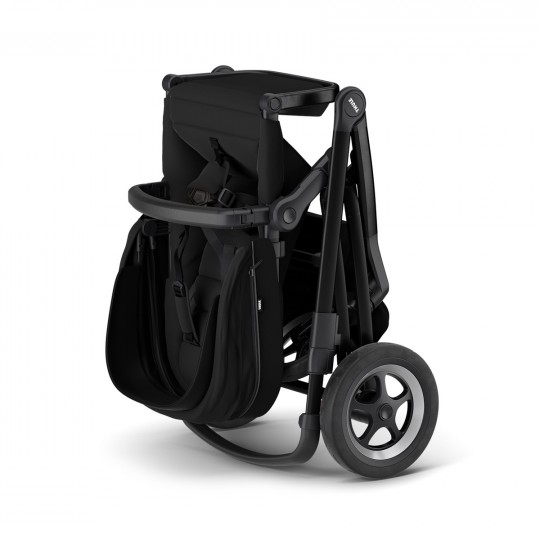 Duo passeggino Thule Sleek + Thule Bassinet (Passeggino + navicella) - Colore Thule: Grey melange