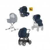 Inglesina - Sistema Quattro Aptica XT + Darwin i-Size COMPLETO DI TELAIO - Colore Inglesina: polar blue