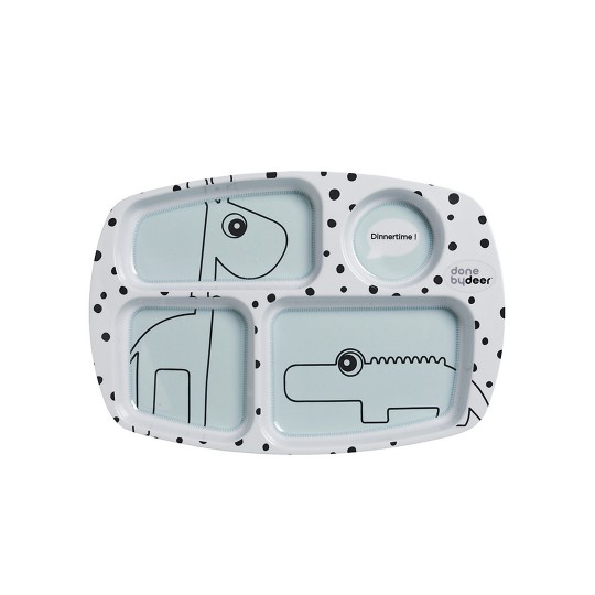 Done by Deer - Piatto a Scomparti Happy Dots