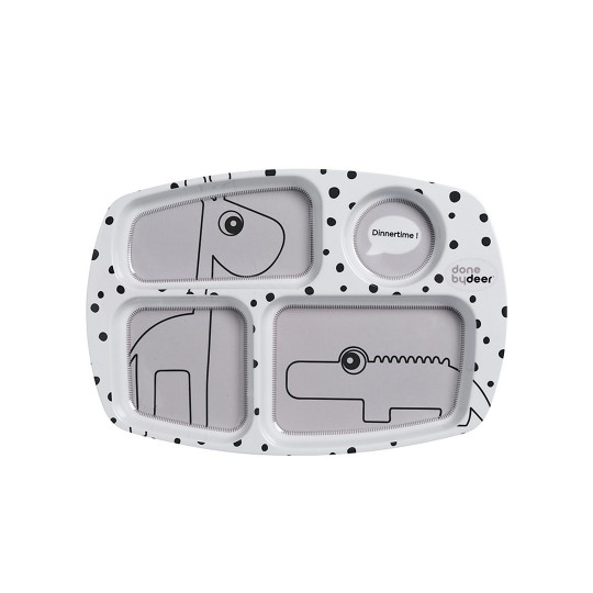 Done by Deer - Piatto a Scomparti Happy Dots