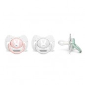 Suavinex -  Succhietto Hygge tettina reversibile 0/6 mesi - Colori Suavinex: Pois ghiaccio