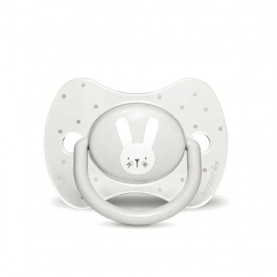 Suavinex -  Succhietto Hygge tettina reversibile 0/6 mesi - Colori Suavinex: Pois ghiaccio
