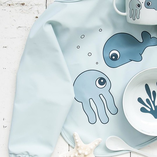 Dony by Deer  - Bavaglino con Maniche Sea Friends 6-18mesi