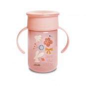 Suavinex - Tazza 360° Into the Forest 340ml - Colori Suavinex: Rosa