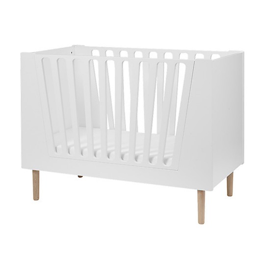 Done By Deer - Lettino Trasformabile 4in1 con Sbarre - 60x120 cm - Colore: Bianco