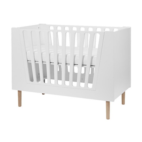 Done By Deer - Lettino Trasformabile 4in1 con Sbarre - 60x120 cm - Colore: Bianco