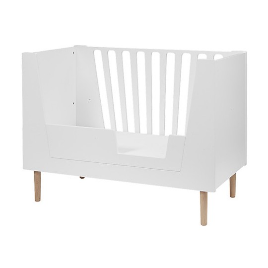 Done By Deer - Lettino Trasformabile 4in1 con Sbarre - 60x120 cm - Colore: Bianco