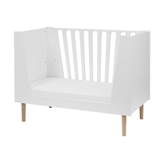 Done By Deer - Lettino Trasformabile 4in1 con Sbarre - 60x120 cm - Colore: Bianco