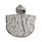 Done by Deer - Poncho da Bagno Sea Friends - Colore: Grigio