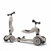 Scoot & Ride - Monopattino e Triciclo 2 in 1 Highwaykick 1 - Colore: Ash