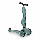 Scoot & Ride - Monopattino e Triciclo 2 in 1 Highwaykick 1 - Colore: Forest