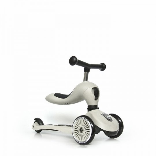 Scoot & Ride - Monopattino e Triciclo 2 in 1 Highwaykick 1 - Colore: Ash