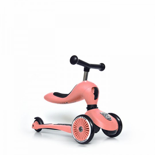 Scoot & Ride - Monopattino e Triciclo 2 in 1 Highwaykick 1 - Colore: Peach