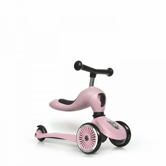 Scoot & Ride - Monopattino e Triciclo 2 in 1 Highwaykick 1 - Colore: Rosa