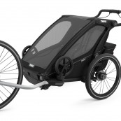 THULE - Rimorchio multisportivo CHARIOT SPORT 2 - Colore: Midnight Black