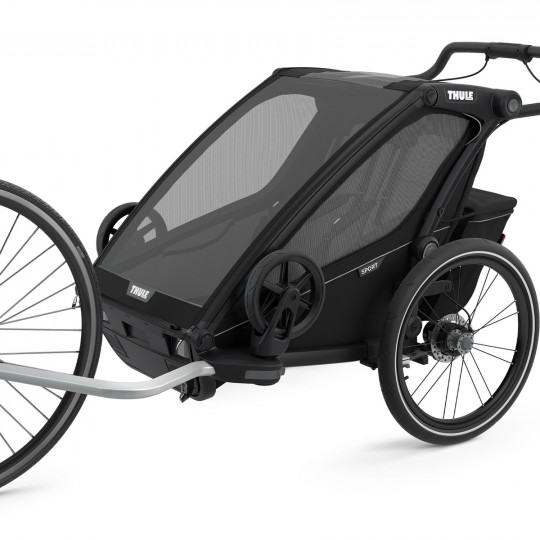 THULE - Rimorchio multisportivo CHARIOT SPORT 2 - Colore: Midnight Black
