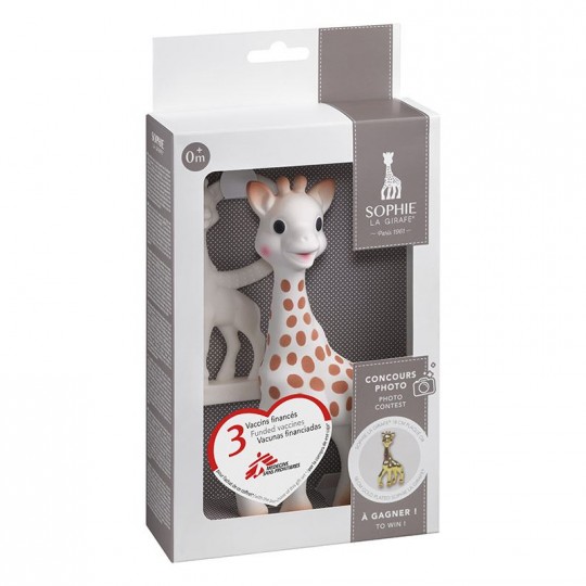 Sophie La Giraffa - Gioco Multisensoriale da Mordere + Anello massaggiagengive dentizione