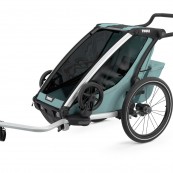 Thule - Rimorchio Multisportivo CHARIOT CROSS 1 - Colore Thule: Majolica blue