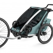 Thule - Rimorchio Multisportivo CHARIOT CROSS 1 - Colore Thule: Majolica blue