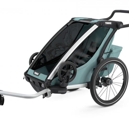 Thule - Rimorchio Multisportivo CHARIOT CROSS 1 - Colore Thule: Majolica blue