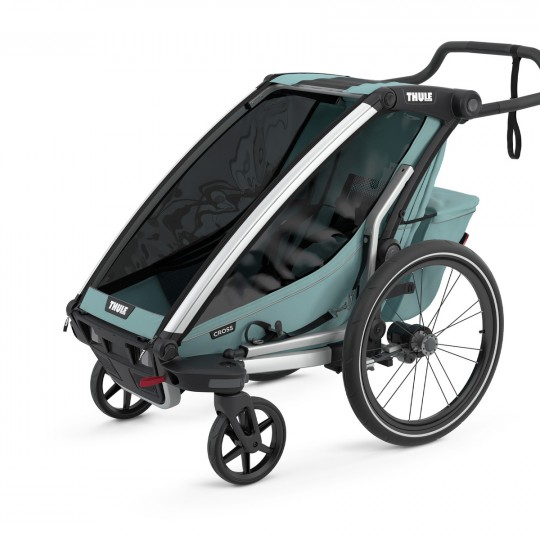 Thule - Rimorchio Multisportivo CHARIOT CROSS 1 - Colore Thule: Majolica blue