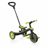 Globber - Explorer Trike 4in1 - da triciclo a balance bike - Colore: Lime