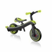 Globber - Explorer Trike 4in1 - da triciclo a balance bike - Colore: Lime