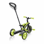 Globber - Explorer Trike 4in1 - da triciclo a balance bike - Colore: Lime