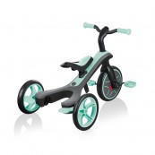 Globber - Explorer Trike 4in1 - da triciclo a balance bike - Colore: Menta