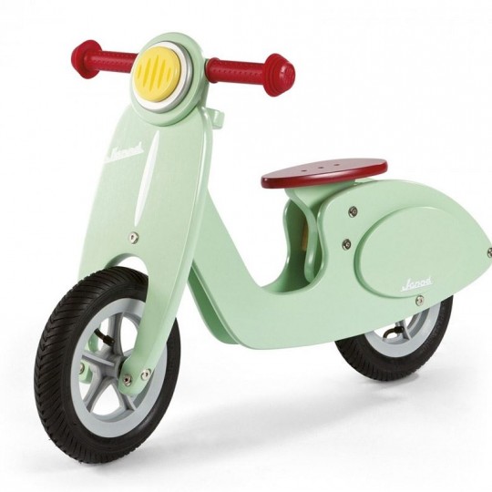 Janod - Bicicletta senza pedali Scooter Verde