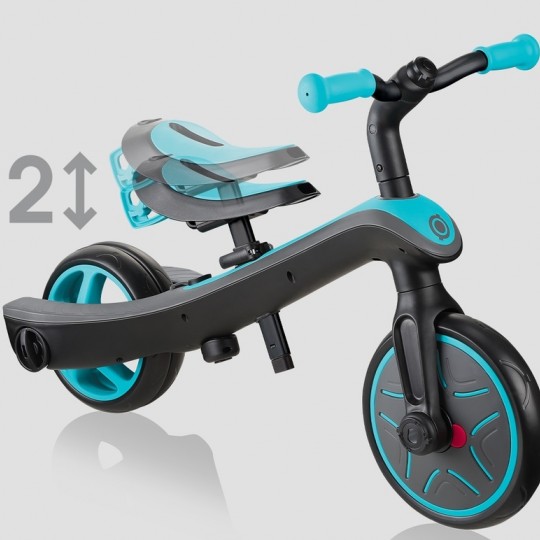 Globber - Explorer Trike 4in1 - da triciclo a balance bike